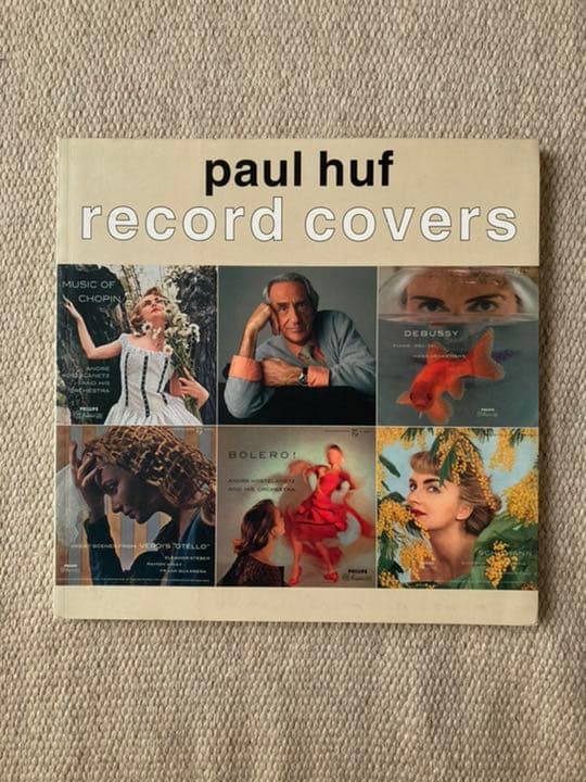 Paul Huf record covers 洋書　レコードカバー　写真集