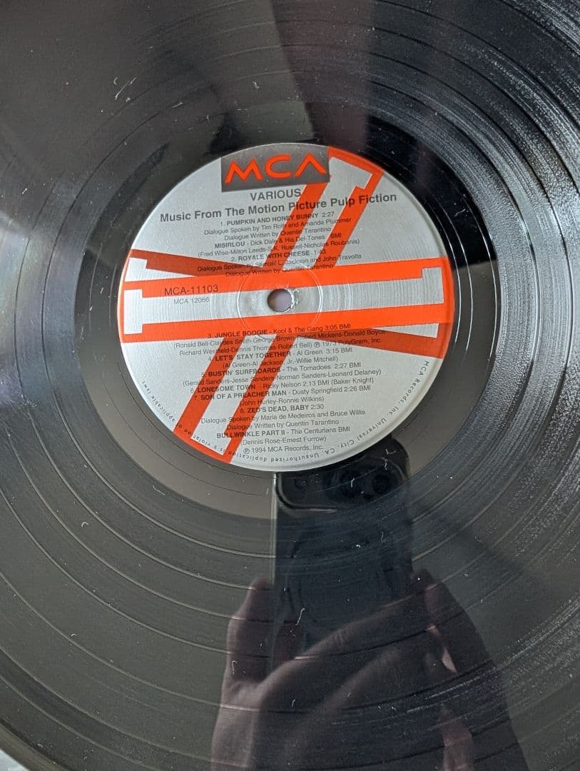 PULP FICTION サントラ アナログLP US初期プレス盤！