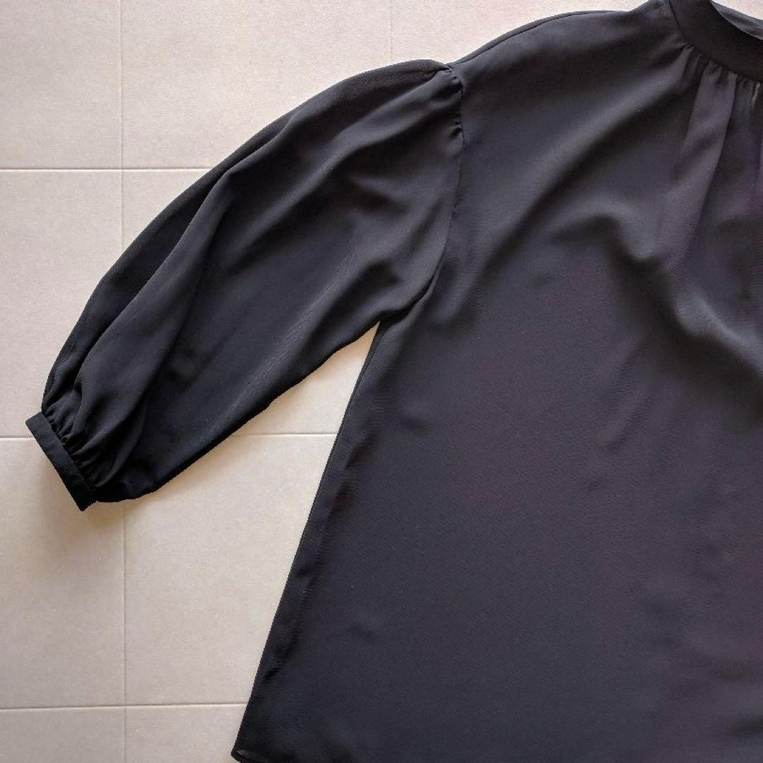 Theory シフォンギャザーブラウス