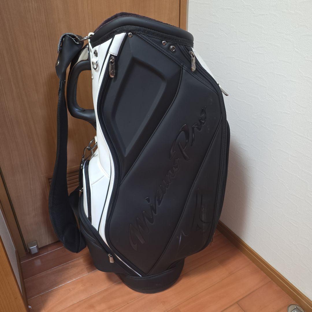 Mizuno Pro キャディバッグ ブラック/ホワイト