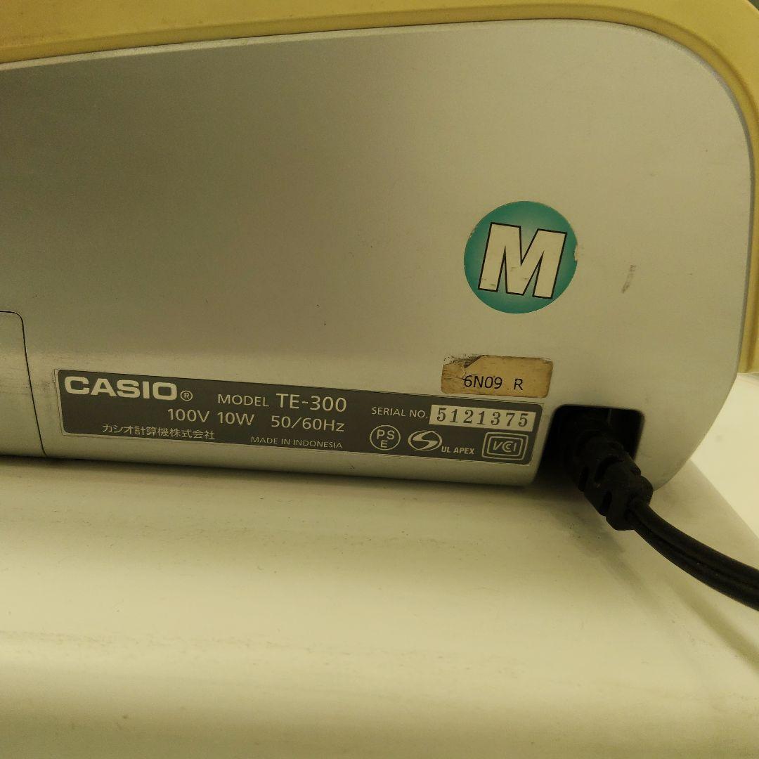 【ジャンク品】CASIO TE-300MED 電子レジスタ