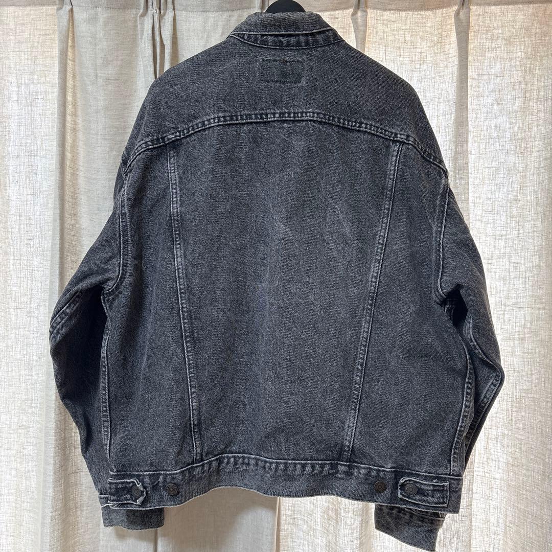 USA製 リーバイス 70507-4858 先染めブラックL 極美品