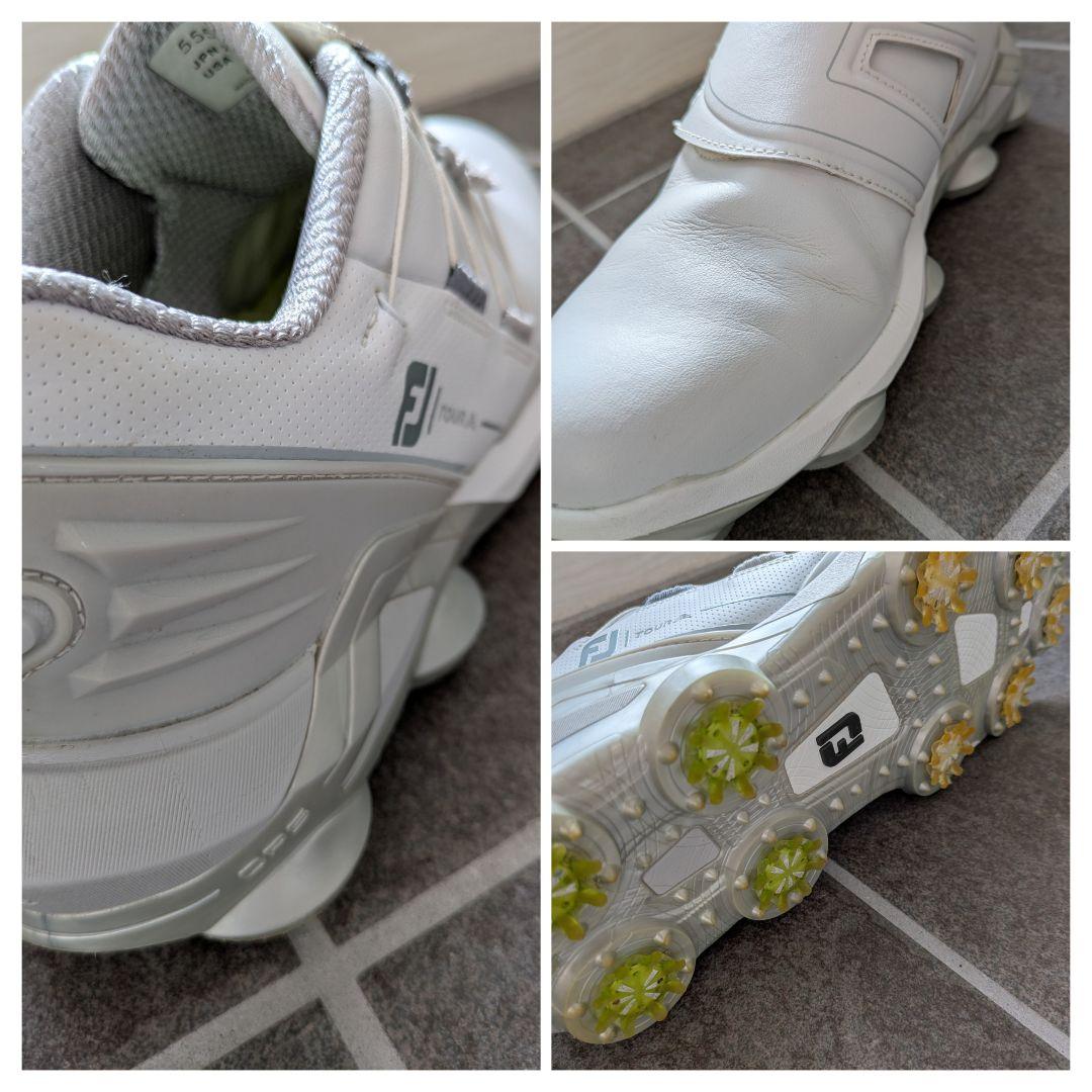 FootJoy メンズ ゴルフシューズ ホワイト 26.5cm
