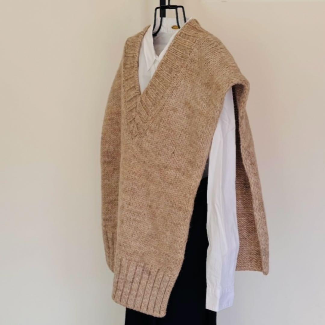 Maison Margiela｜ボタニカルダイ アルパカニット（タバード型）