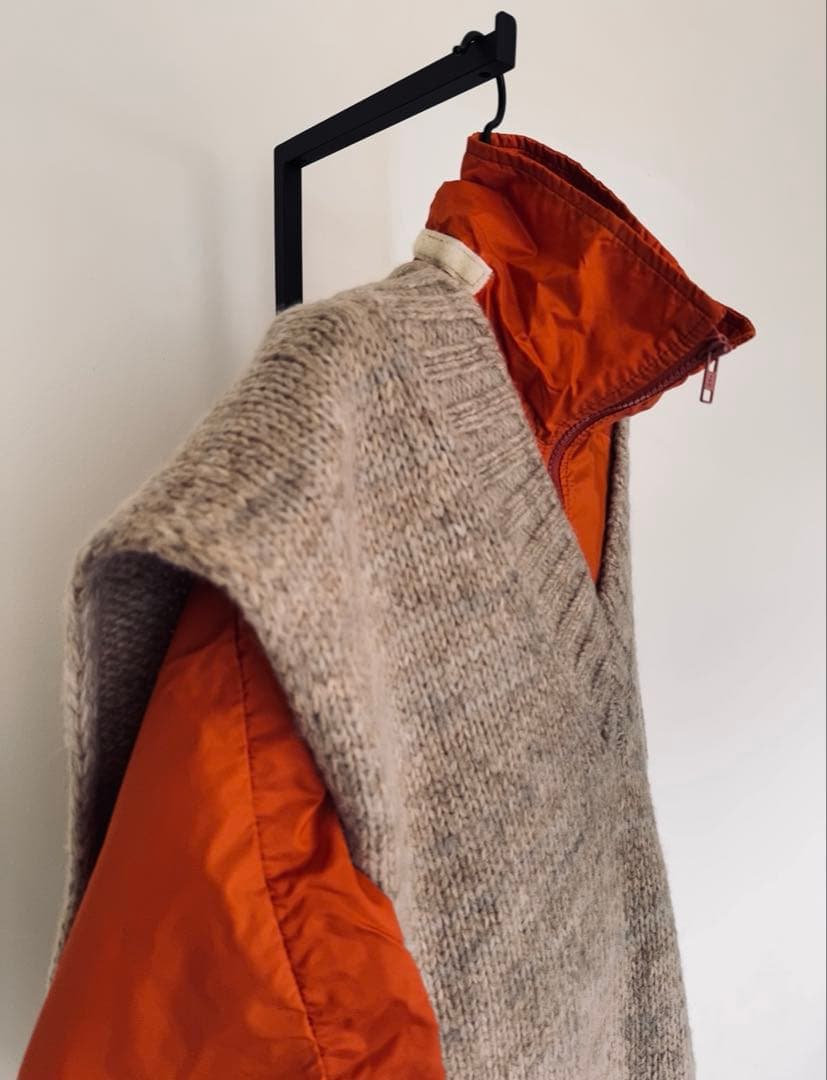 Maison Margiela｜ボタニカルダイ アルパカニット（タバード型）