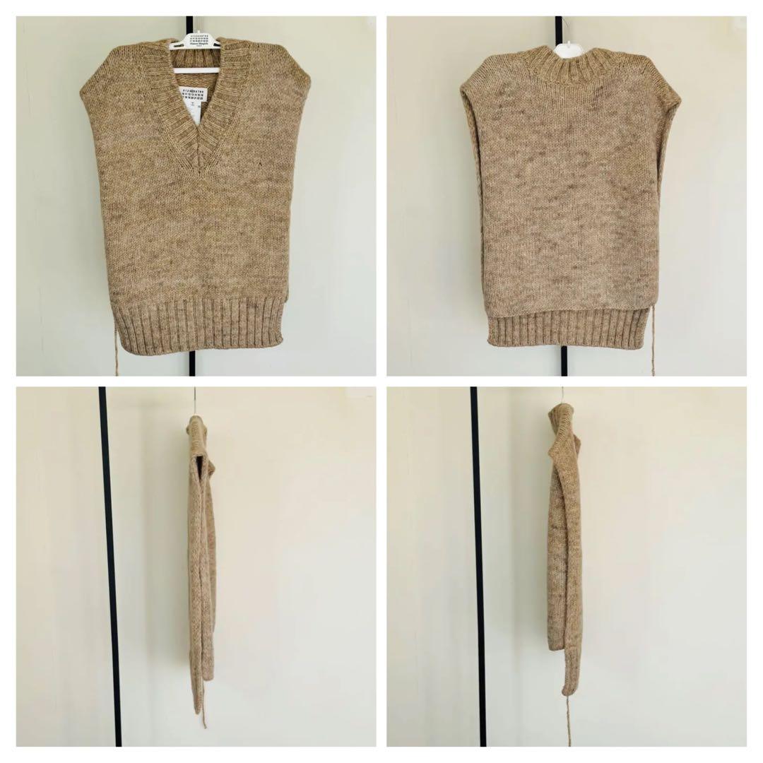 Maison Margiela｜ボタニカルダイ アルパカニット（タバード型）