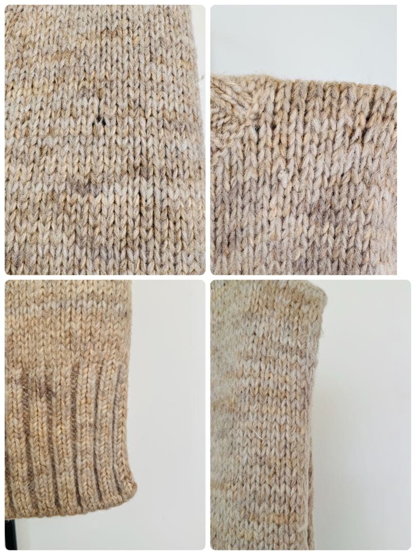 Maison Margiela｜ボタニカルダイ アルパカニット（タバード型）