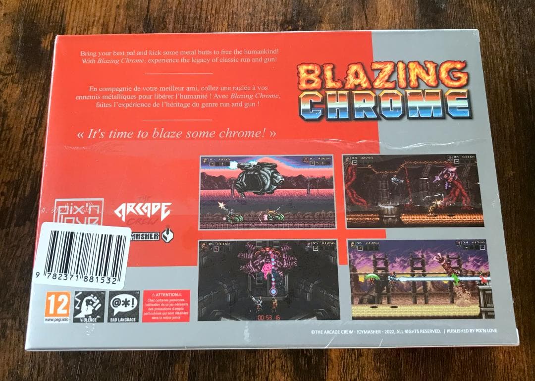 Blazing Chrome ブレイジングクローム コレクターズエディション
