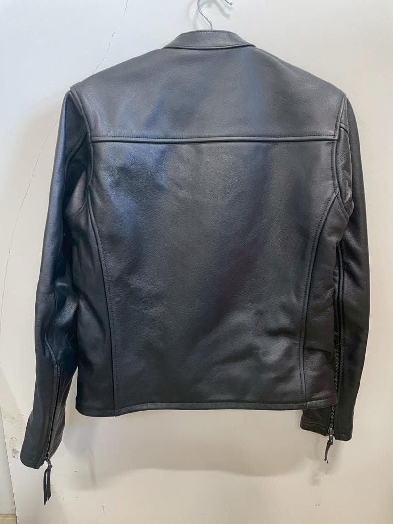 A◆KADOYA　カドヤ　本革　シングルライダースジャケット　ブラック　3L