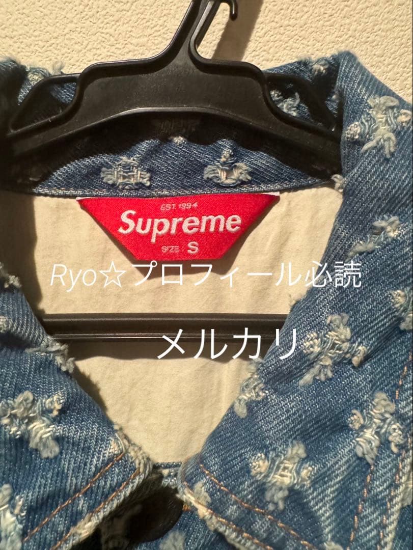 supreme デニムジャケット Gジャン ジャケット シュプリーム Sサイズ