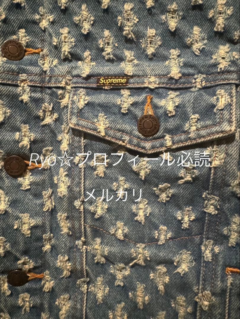 supreme デニムジャケット Gジャン ジャケット シュプリーム Sサイズ