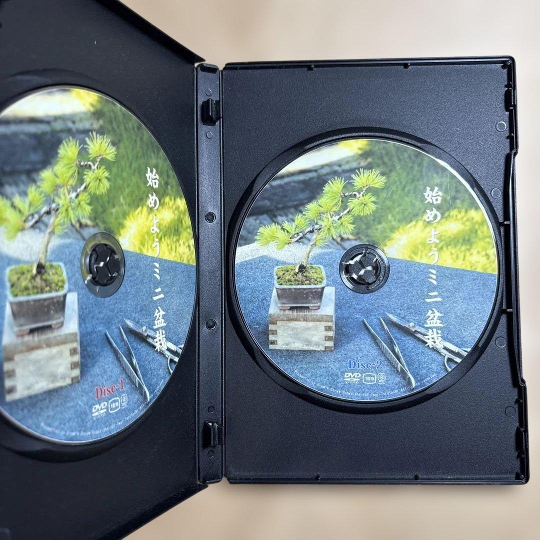 始めようミニ盆栽 DVD 2枚組