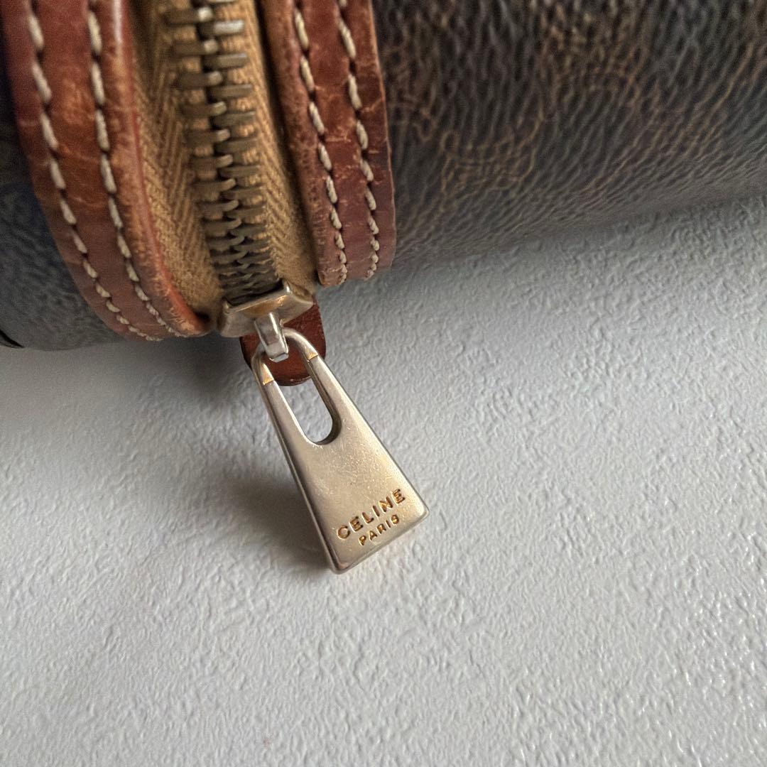 希少 vintage CELINE セリーヌ バニティ バッグ トリオンフ