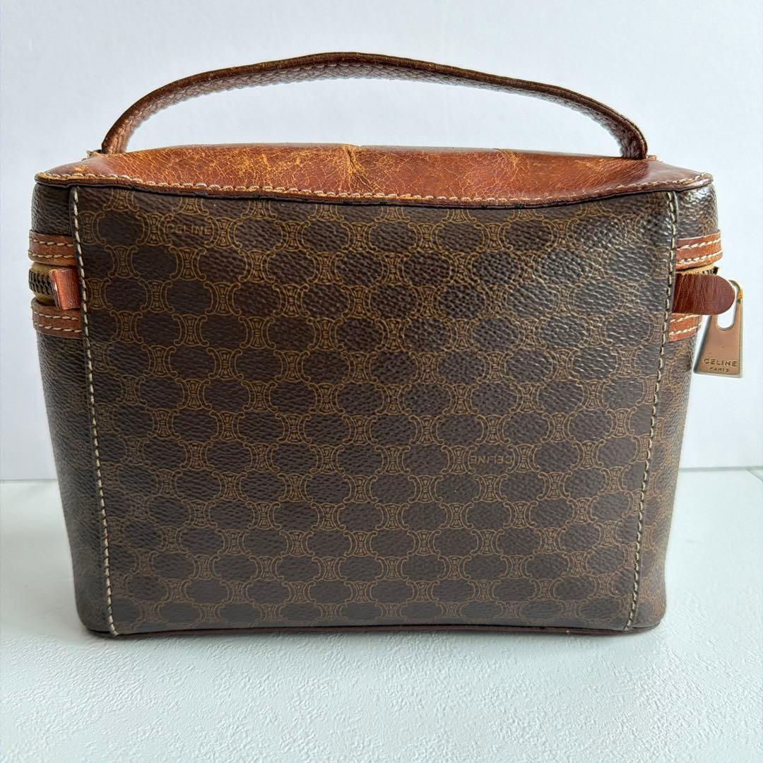 希少 vintage CELINE セリーヌ バニティ バッグ トリオンフ