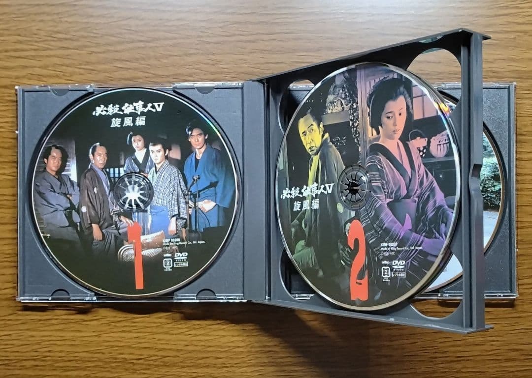 【美品】 必殺仕事人Ⅴ 旋風編　DVD-BOX　4枚組　初回限定品
