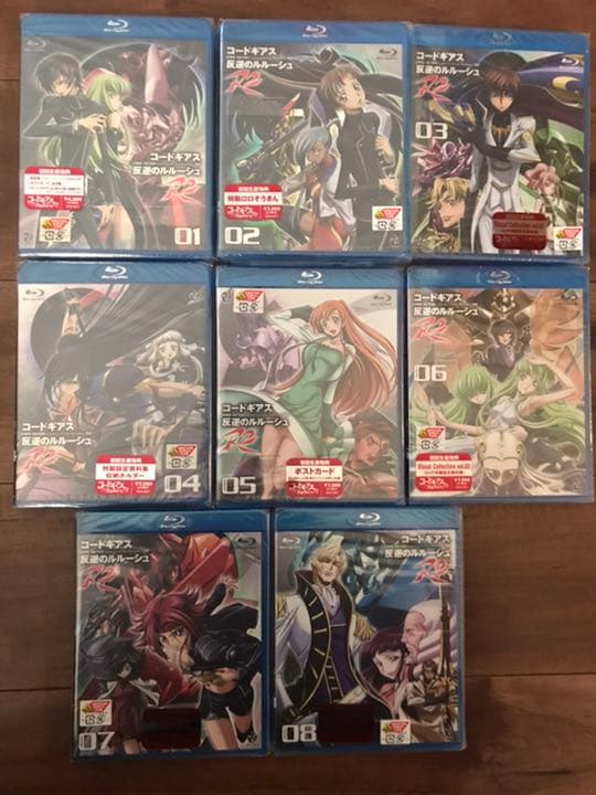 コードギアス 反逆のルルーシュ R2 Blu-ray 初回限定版 全巻セット