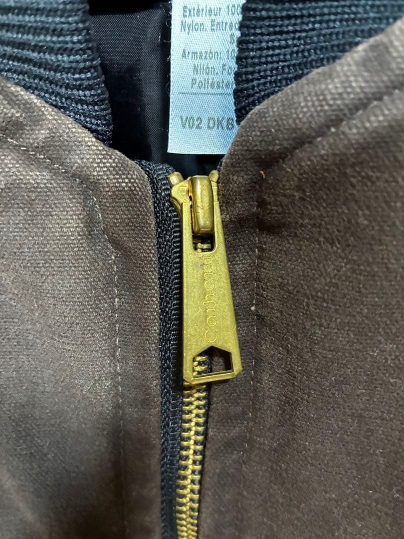 カーハート ダックベスト ブラウン Carhartt USA