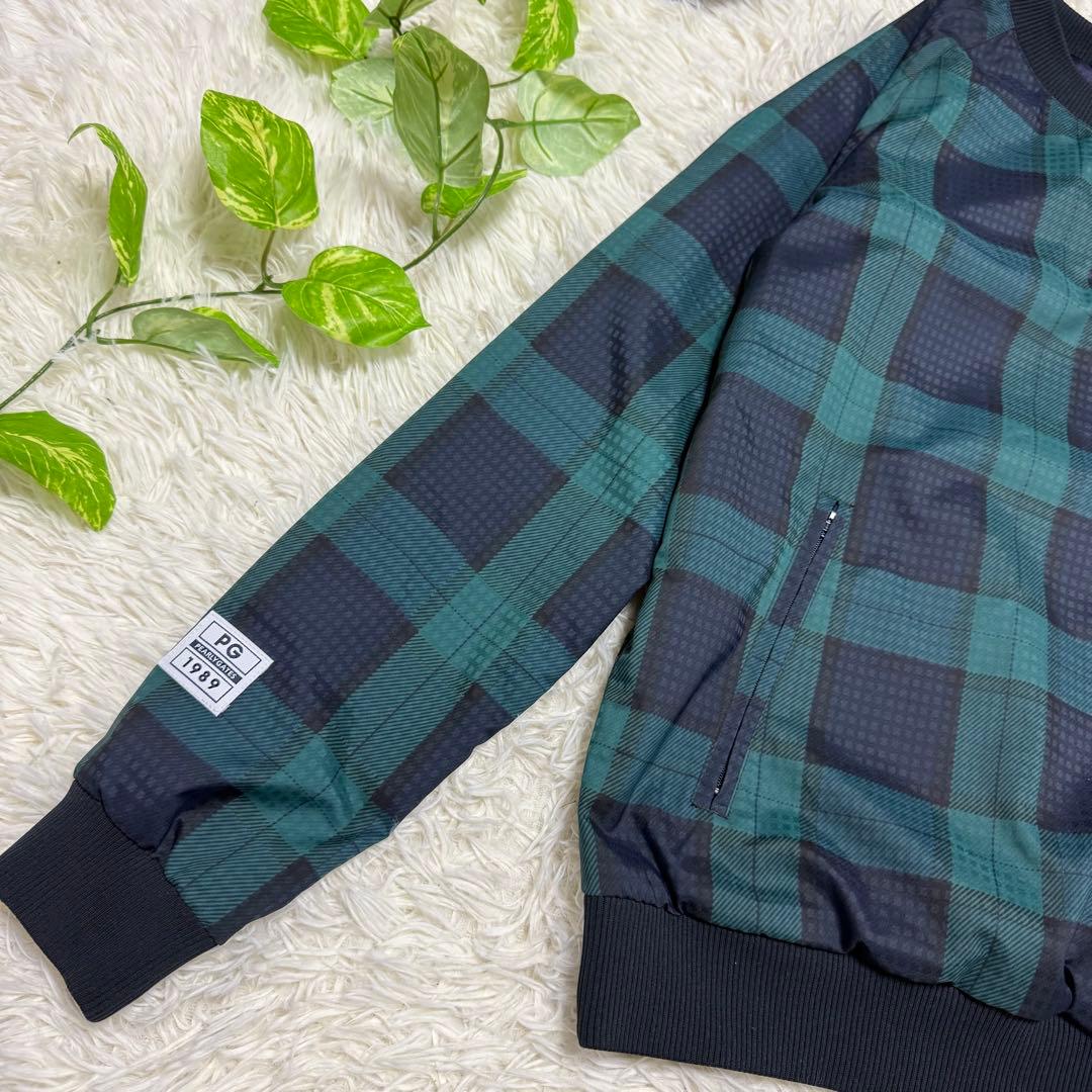 【パーリーゲイツ】美品 スニード チェック 4サイズ メンズ