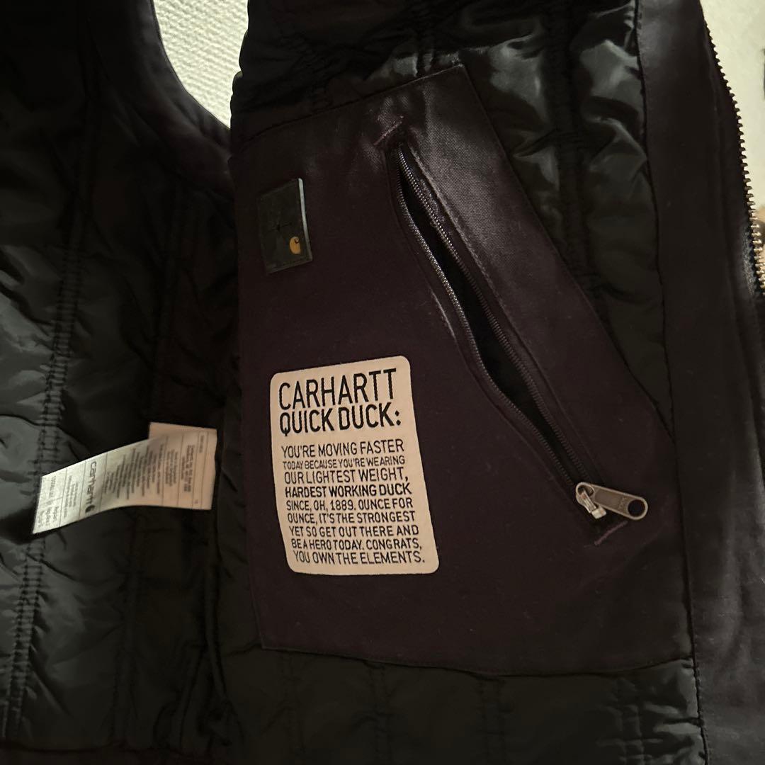 Carhartt ダウンベスト ブラック