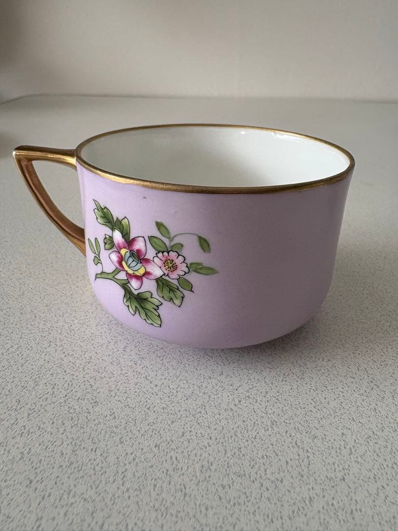 オールドノリタケ カップ 明治期 ノリタケ 雉 花柄 陶器