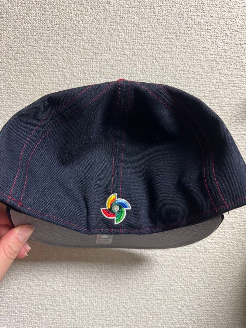 NEW ERA 59FIFTY サムライジャパン Jロゴ ネイビー