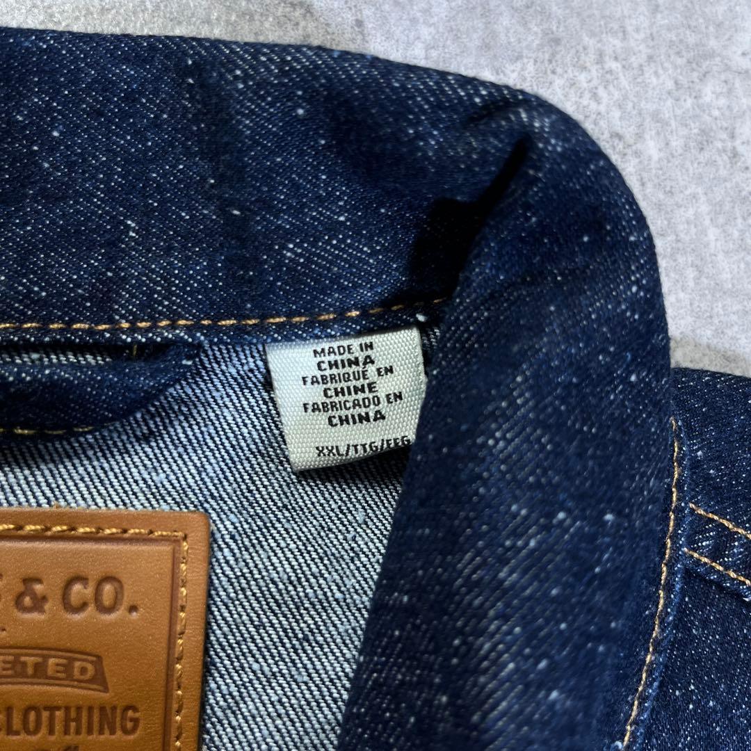 Levi's デニムジャケット　大戦モデル　XXL ドーナツボタン Tバック