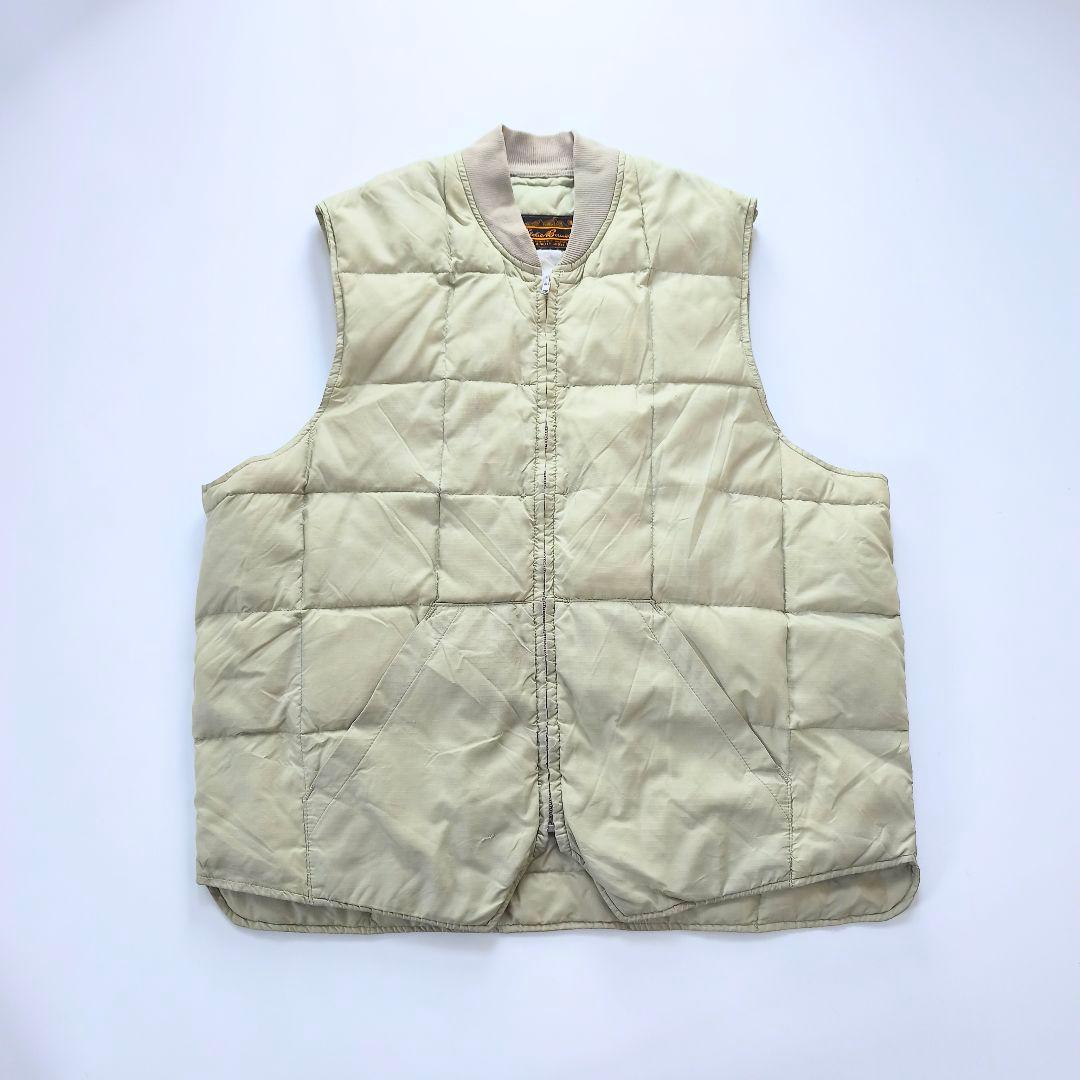 70s 80s Eddie Bauer エディーバウアー　ダウンベスト　XL