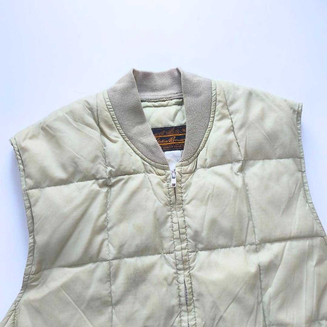 70s 80s Eddie Bauer エディーバウアー　ダウンベスト　XL