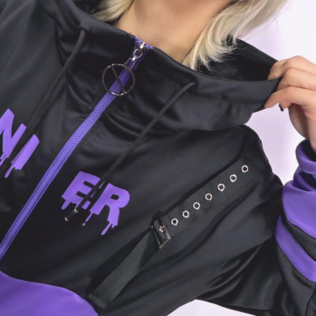 NieR 内側 超ふわもこ 防寒厚手DOUBLE ZIP PARKA パーカー