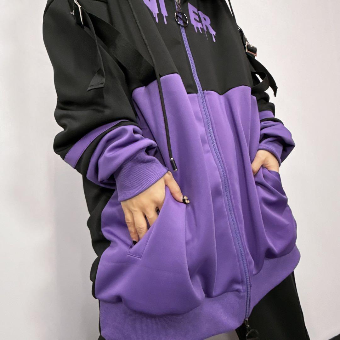 NieR 内側 超ふわもこ 防寒厚手DOUBLE ZIP PARKA パーカー