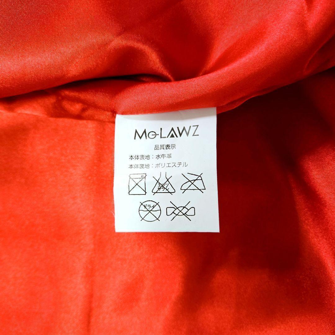 限定値下☆希少5L✨ MOLAWZ 本革 水牛革 ダブルライダース 大きいサイズ
