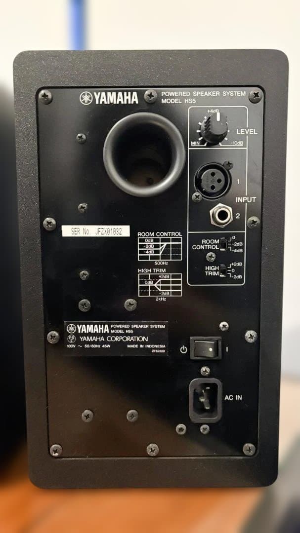 配信機器・PA機器・レコーディング機器 YAMHA HS5