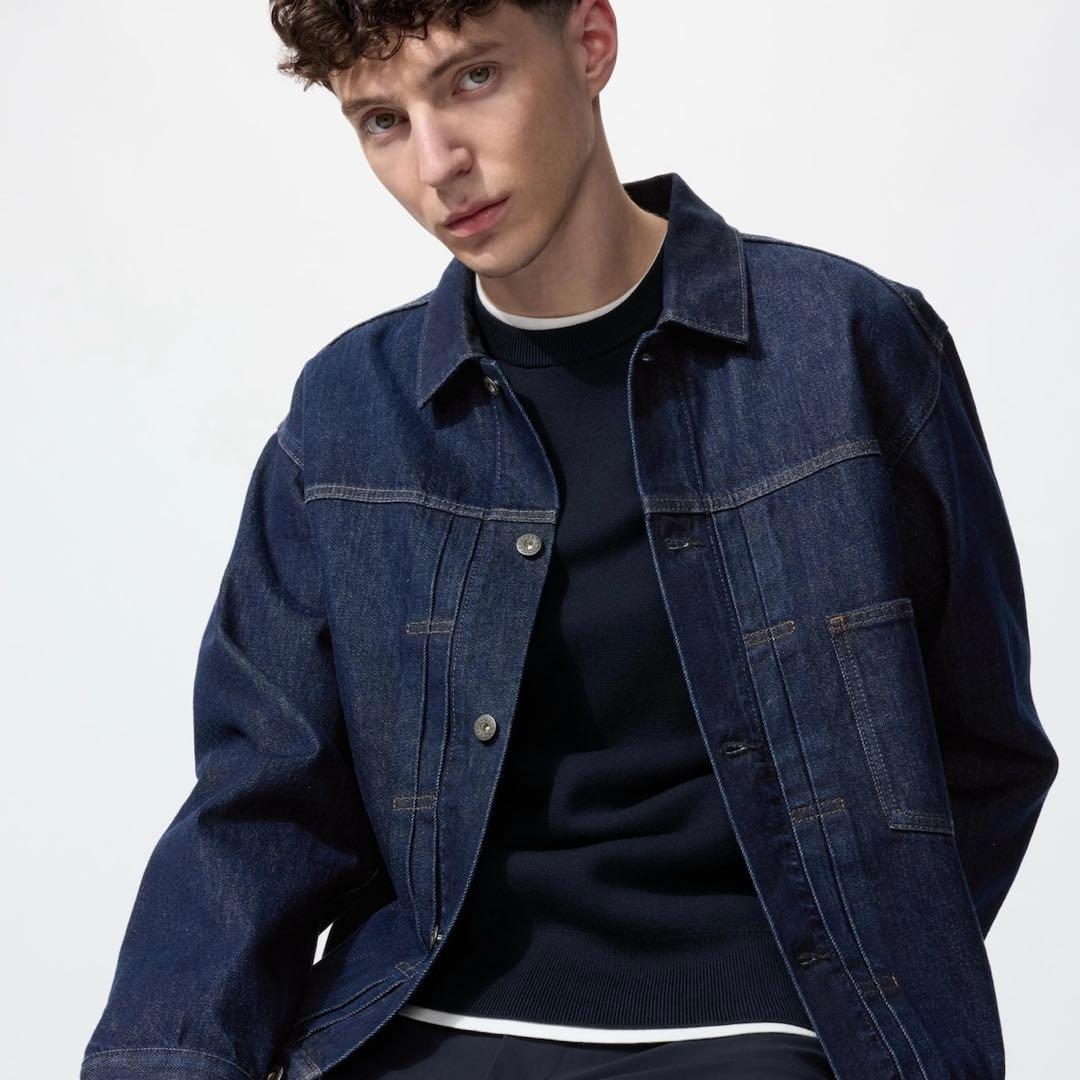 UNIQLO デニムトラッカージャケット XXL 完売サイズ