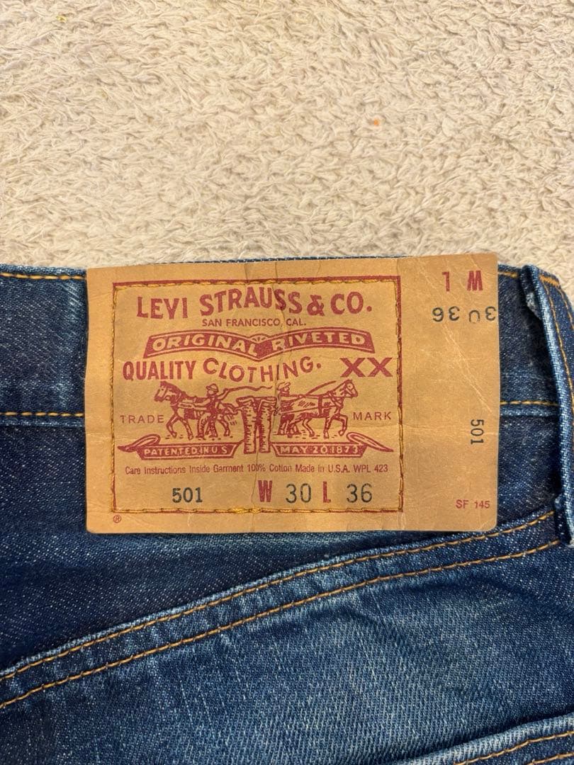 N*i様 90's リーバイス 501 made in USA バレンシア工場5