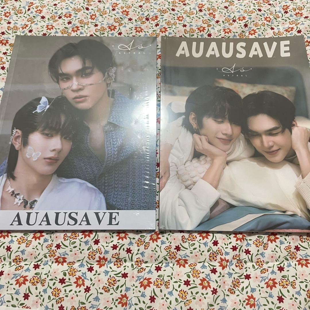Auausave 中国 雑誌 Astral トレカ 他 新品