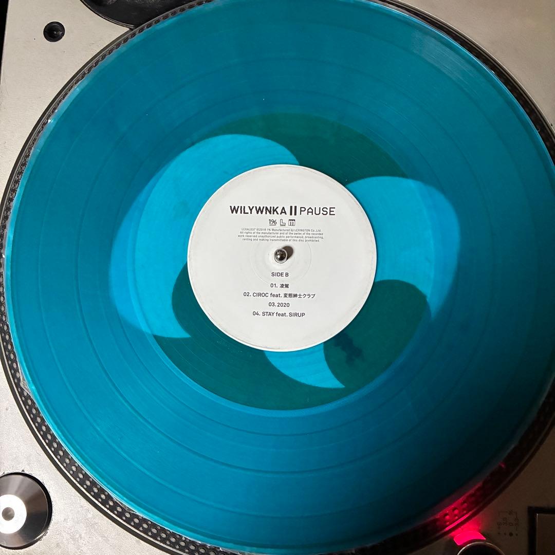 WILYWNKA PAUSE 2LP レコード 日本語ラップ 変態紳士クラブ