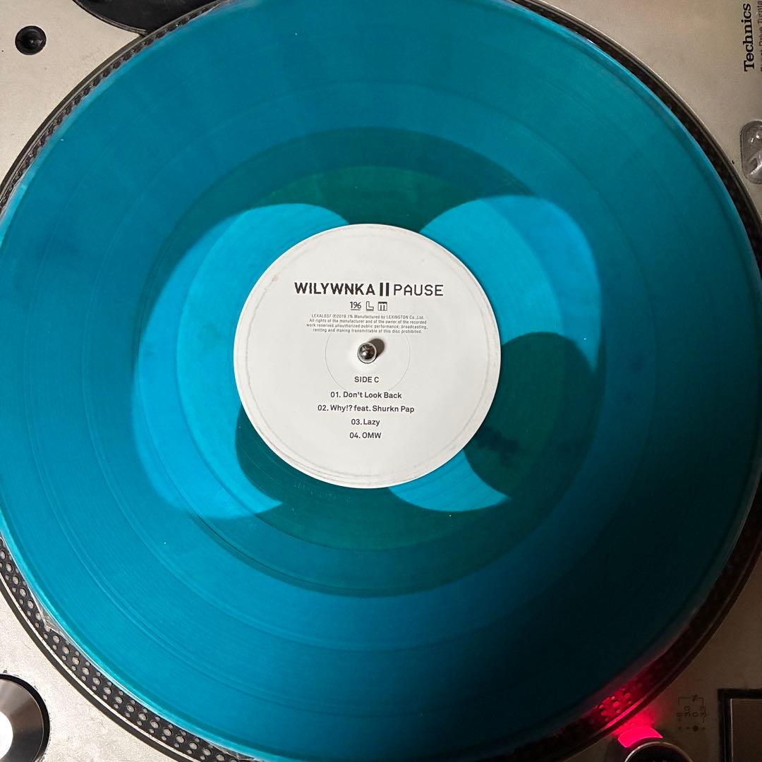 WILYWNKA PAUSE 2LP レコード 日本語ラップ 変態紳士クラブ