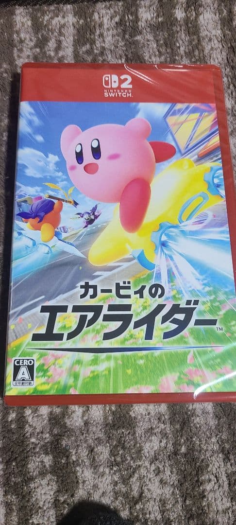 【未開封シュリンクつき】カービィのエアライダー Nintendo Switch2