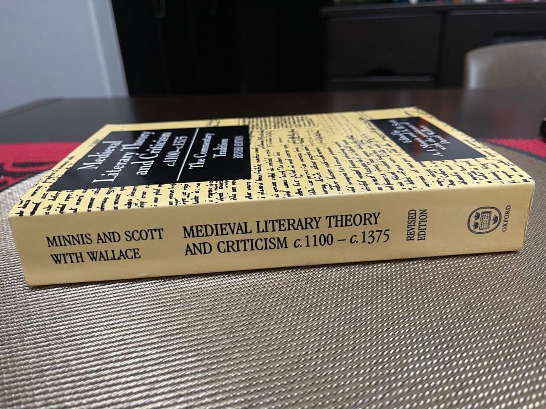 洋書 Medieval Literary Theory and Criticism