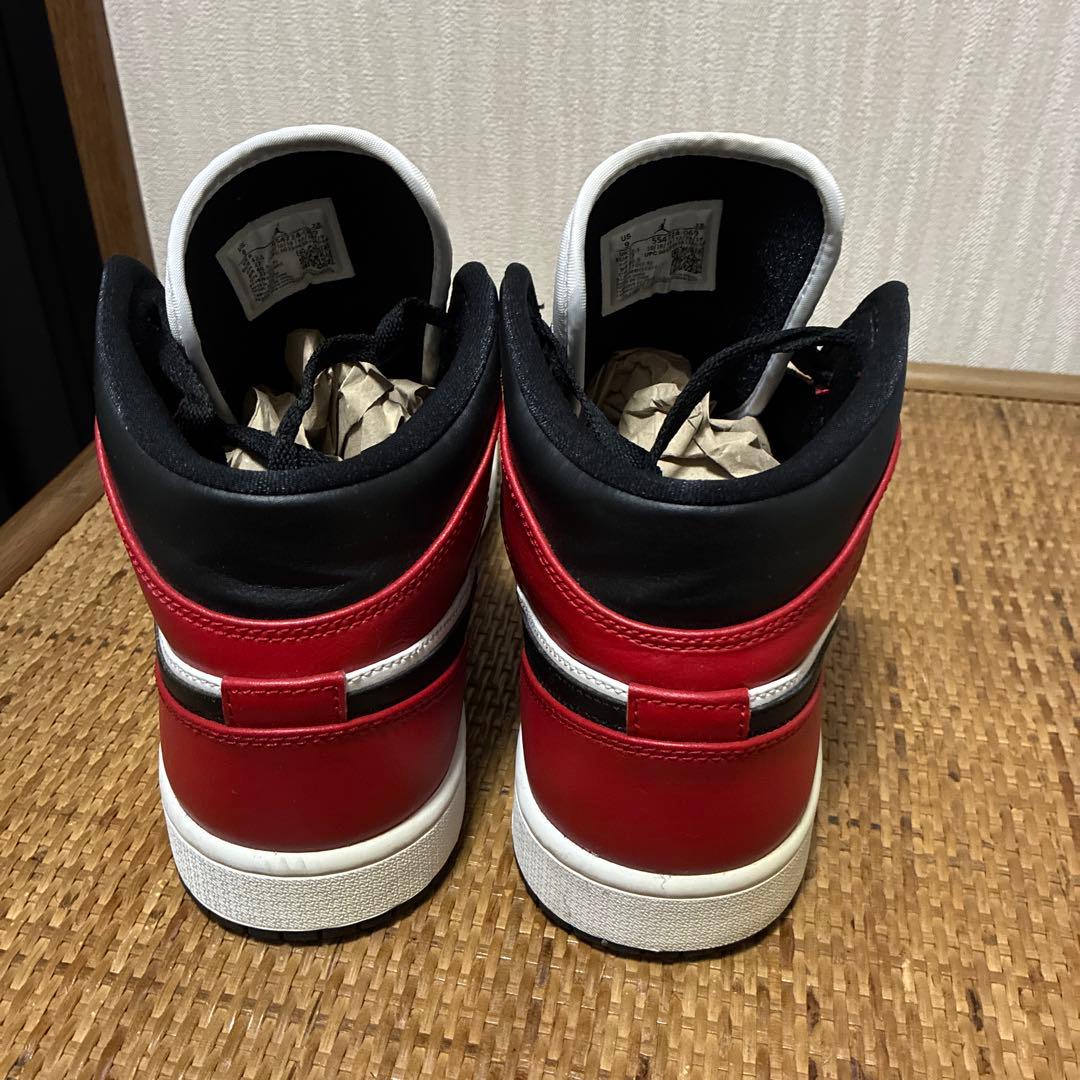 ★*★様 NIKE AIR JORDAN 1 MID CHICAGO BLACK