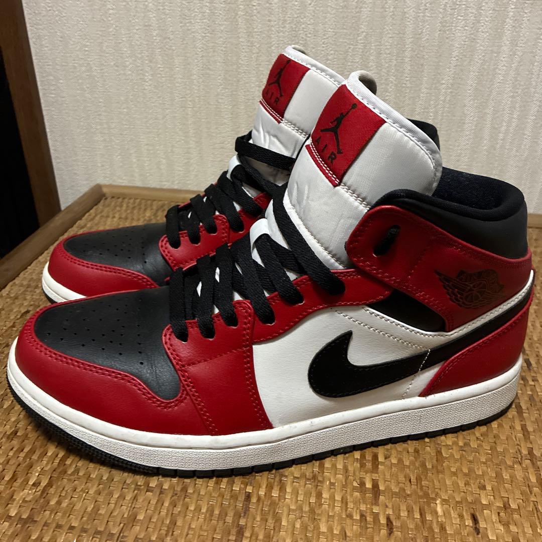 ★*★様 NIKE AIR JORDAN 1 MID CHICAGO BLACK