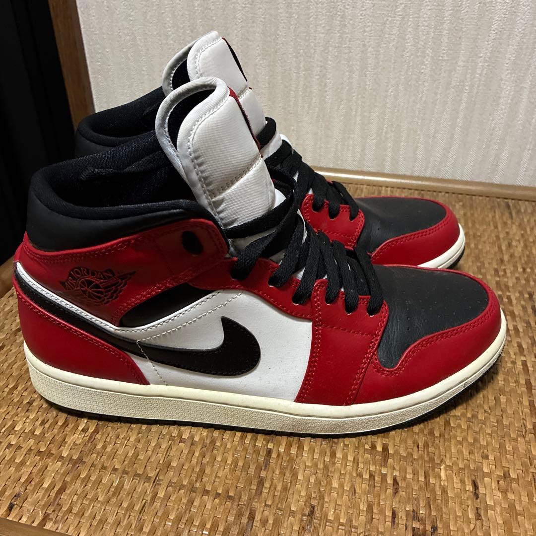 ★*★様 NIKE AIR JORDAN 1 MID CHICAGO BLACK