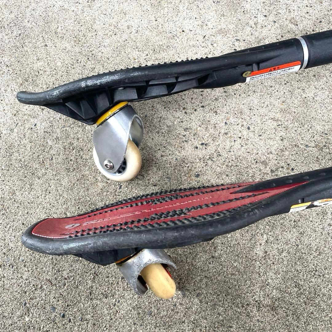 RANGS JAPAN RIPSTIK dlx mini 2個 ブラックとレッド