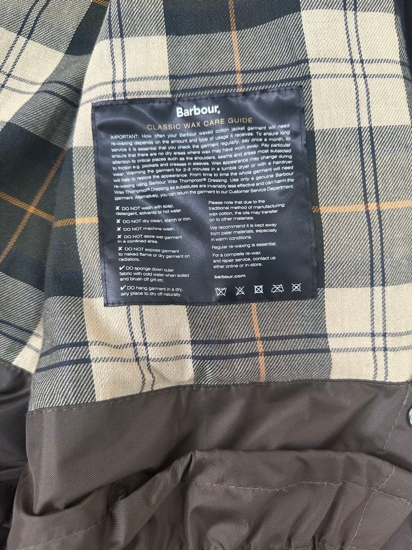 Barbour トランスポート　ワックスジャケット