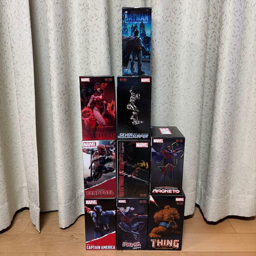 MARVEL プライズフィギュア　9個まとめ売り
