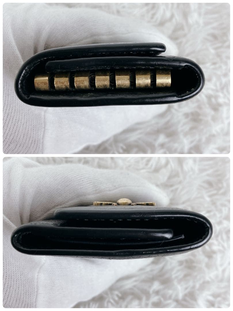 美品✨GUCCI グッチ キーケース 6連 アニマリエ ビー 蜂 ブラック 黒