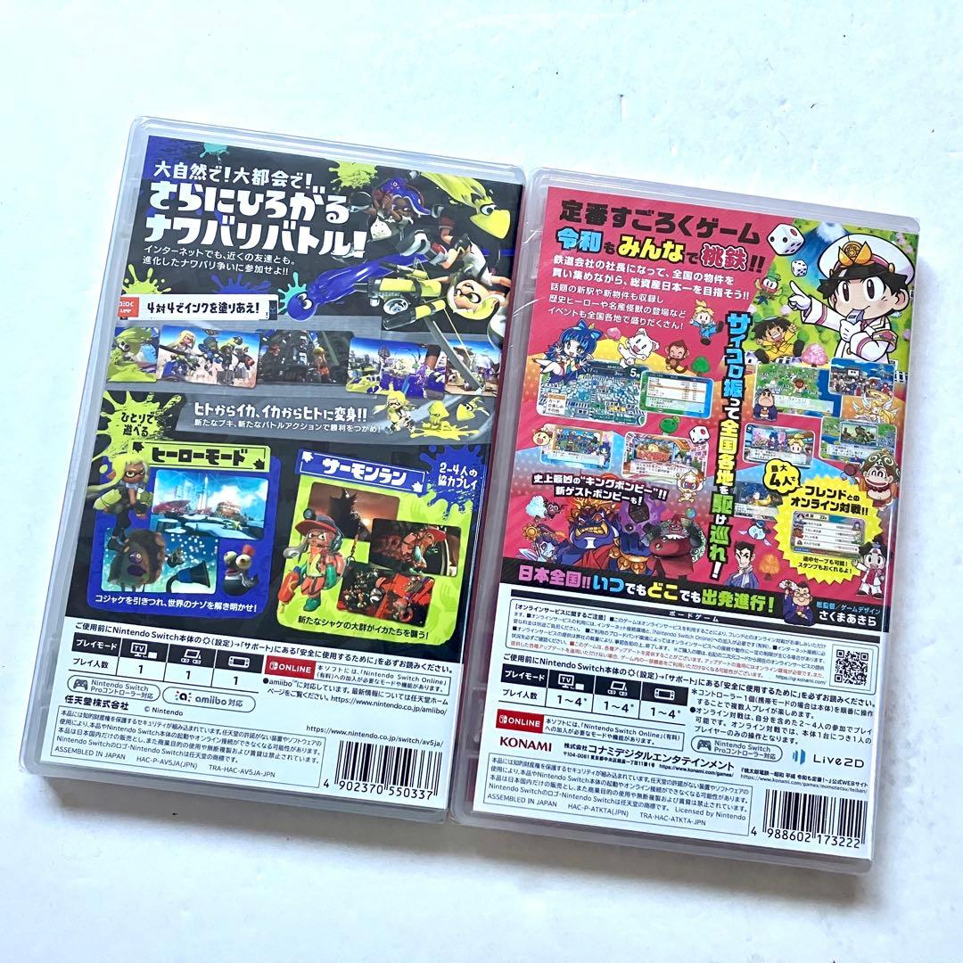 【新品】Switch 桃太郎電鉄 昭和 平成 令和も定番! スプラトゥーン3