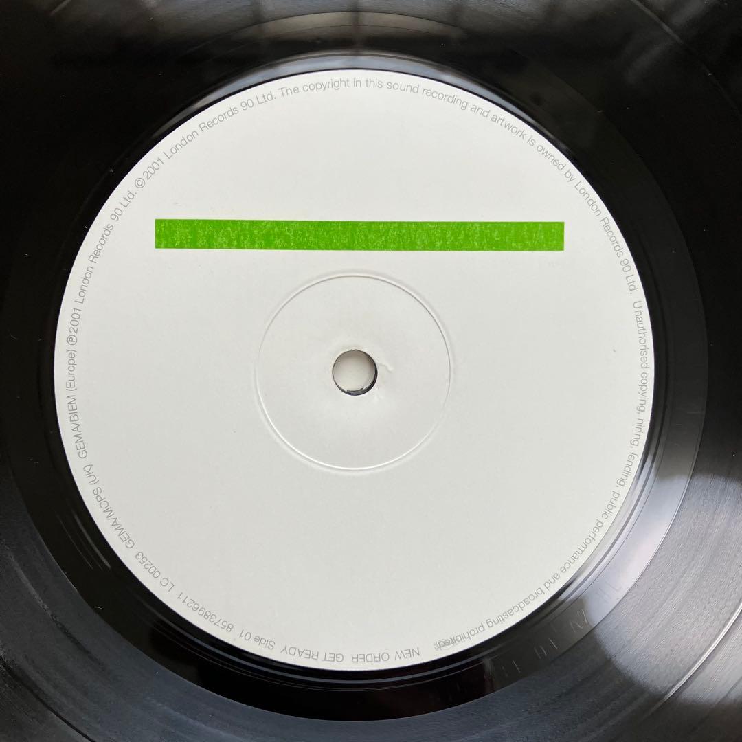 NEW ORDER/ GET READY LP 2001年