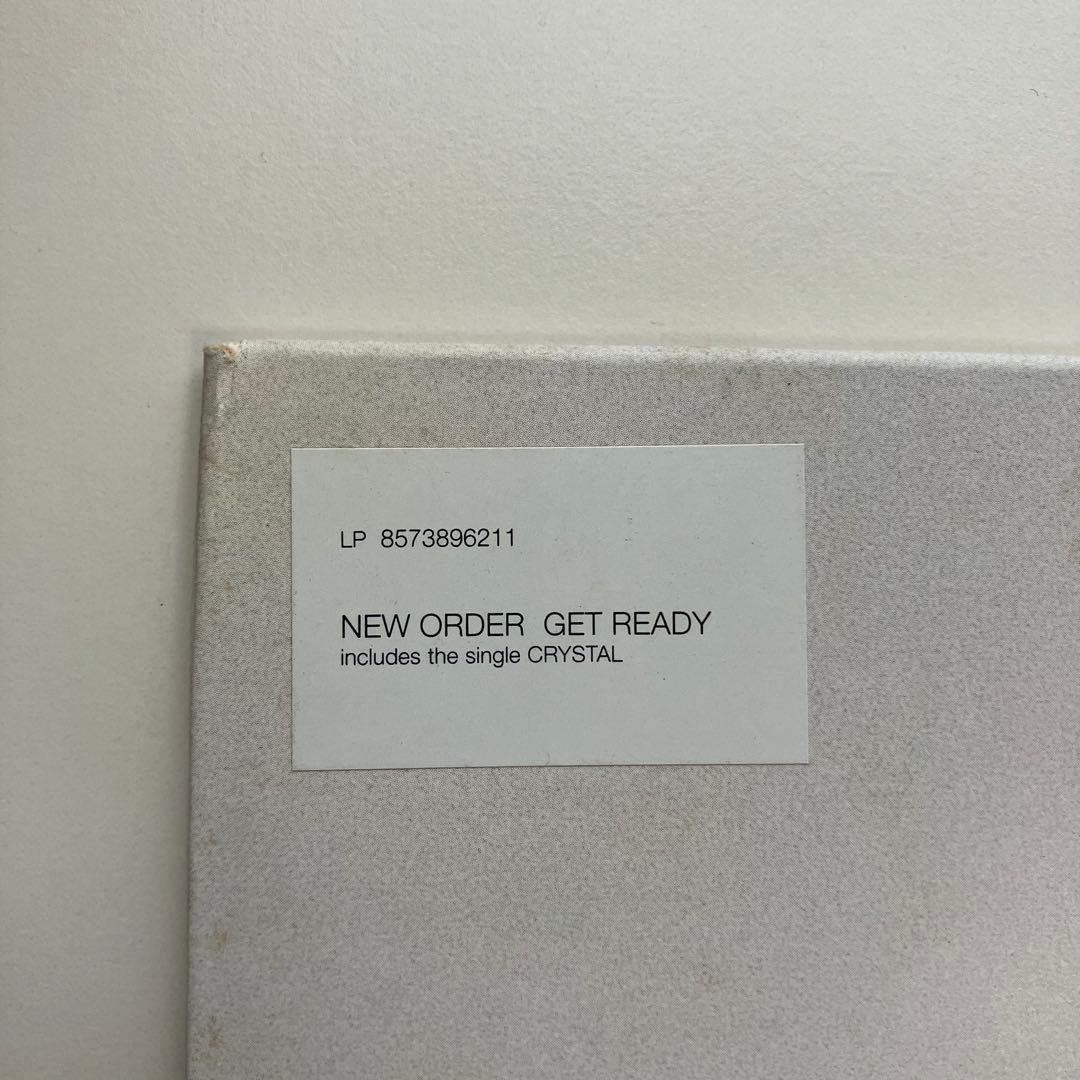 NEW ORDER/ GET READY LP 2001年