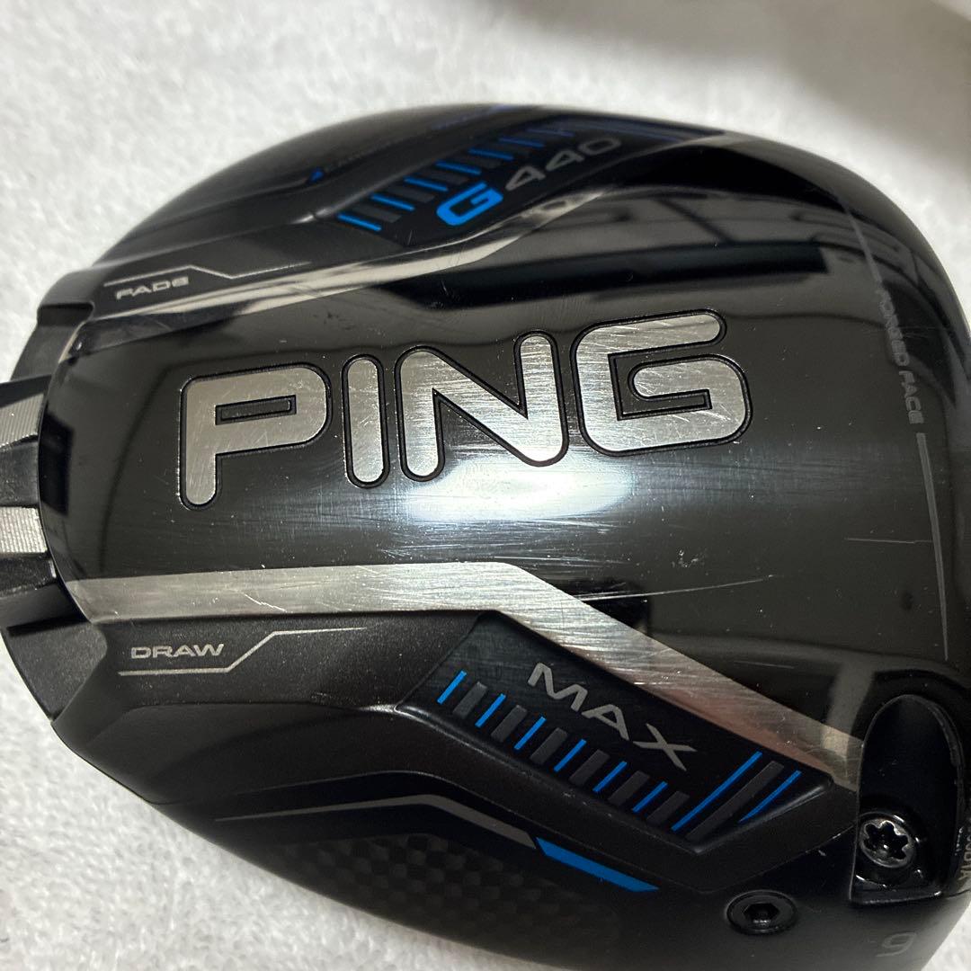 PING G440MAX ドライバー　ヘッドのみ　9° 度